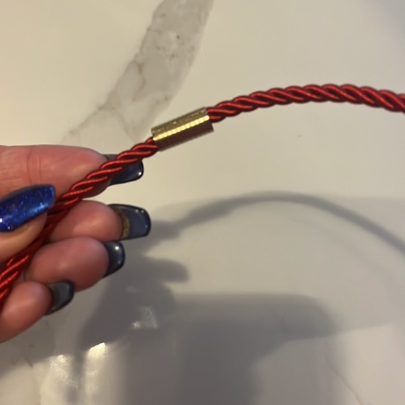 Cartier Classic Red Gift Bag 9โ x 10โ x 3.5โ w/ wrapped corded handle - Picture 9 of 10